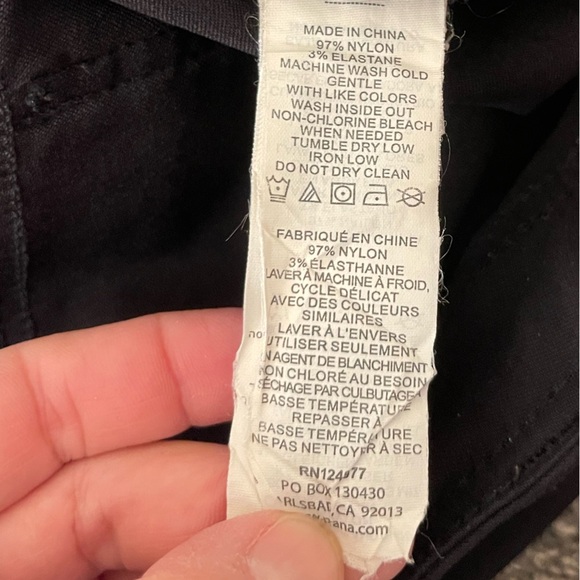 Women’s PrAna Monarch black zip off convertible shorts utility pants 14 - Picture 5 of 5